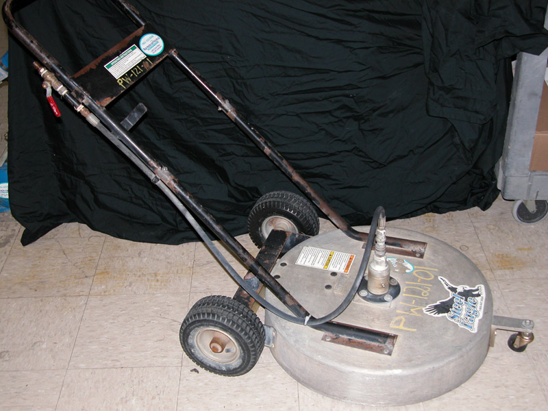 Pressure Washing & Cleaning Equipment - Renovations Cut Off